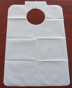 Wholesale Disposable water proof dental apron for hospital or dentsit clinic ,white apron with Paper+PE from china suppliers