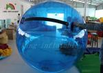 Green or Blue Transparent Water Walking Ball , Inflatable Water Ball By PVC /