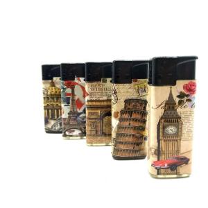 Wholesale Customized Logo Portable Disposable Plastic Windproof Cigarette Lighter for Outdoor from china suppliers