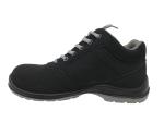 Smooth Outsole Black Work Shoes Size 42 # Outside Welting Stitching Shock