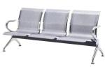 Silver 3 4 5 Seater Stainless Steel Accompanying Chair Hospital Waiting Chair