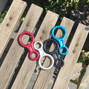 Wholesale Durable Safety Light Weight 8 Figure Descender Outdoor Climbing Carabiner from china suppliers