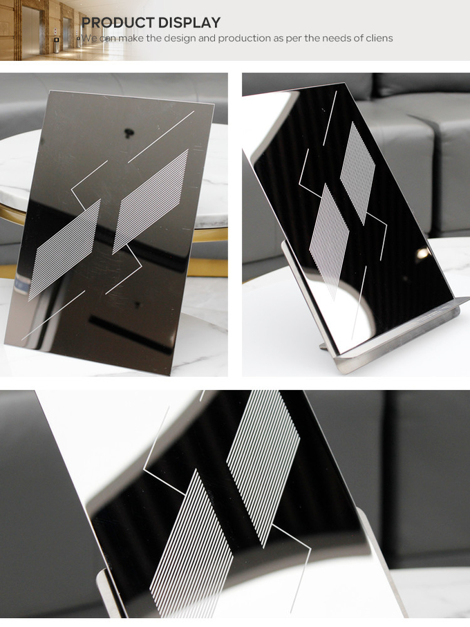 Wear Resistant 1500mm Width Stainless Steel Plate For Elevator Cabin