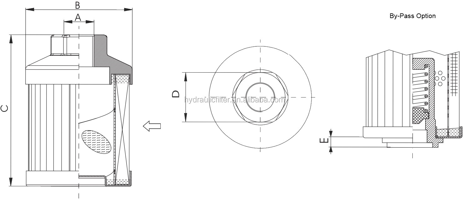 Oil Removal Function Hydraulic Oil Filter Cross Reference STR1404SG1M90P01 for MP FILTRI