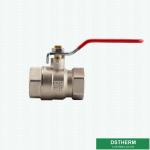 C37700 Material Full Bore Port Npt Thread Brass Ball Valve And Fittings
