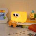 China Factory Modern Design USB Rechargeable Silicone Baby Night Light Lamp