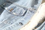 Waterproof Fashion Denim Lambswool Quilting Coat 2020 Winter Lambswool Loose