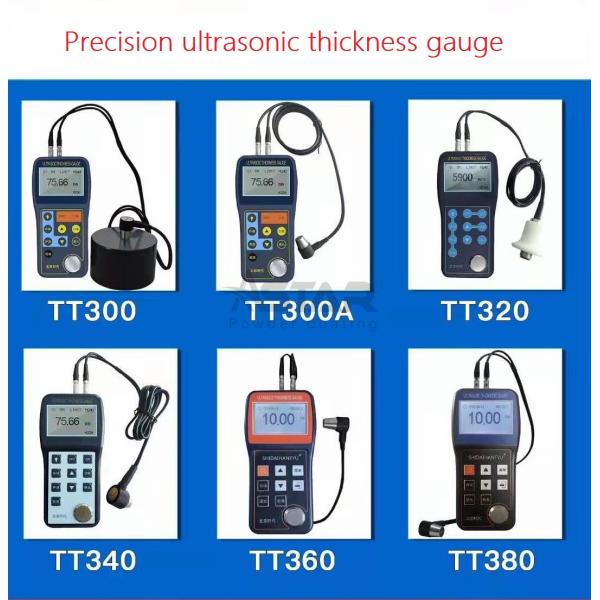 Double Probe Paint Thickness Gauge Magnetism F1 Eddy Current N1