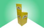 Shining Retail Cardboard Dump Bins Heavy Duty Long Lasting For Selling Medicine