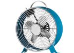 SAA 8 Inch Metallic Retro Electric Desk Fan , 2 Speed Air Cooling Ventilation