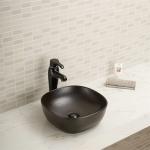 300mm Seamless Bathroom Sink And Countertop Basin Bowl Grey White Black
