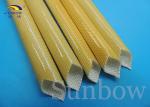 ROHS approved waterproof oil proof fiberglass Polyurethane sleeving tube