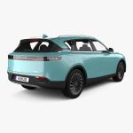 2024 Dongfeng Electric Car Price Design Voyah Free EV Suv big size Extended