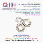 QBH DIN 7967 M4 To M52 Black 6 Locking Teeth Carbon Steel / Stainless Steel Self