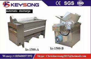 Wholesale Small Scale Food Frying Machine For Fried Snacks Chips Production Line No Oil Smoke from china suppliers