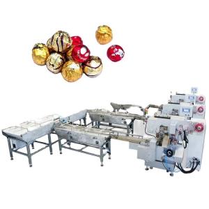 Wholesale 260pcs/min Tresor Dore Type Aluminum Foil Packaging Chocolate Machine 1600KG Weight from china suppliers