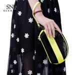 Fashion Standard Size Splicing Design Cosmetic Pouch Bag Eco Friendly
