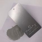 RAL 9006 Metallic Powder Coat Bright Silver Thermosetting Epoxy Polyester Powder