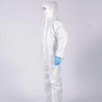 SMS Disposable Sterile PPE Coverall Waterproof Blood Resistance