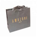 Customized Logo Printed Paper Merchandise Bags Luxury High Bearing Capacity