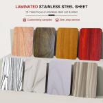 304 316 Stainless Steel Lamination Sheet Laminated Metal Steel Plate Max. Width