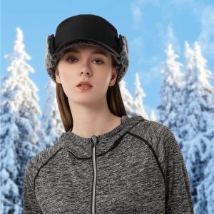 Wholesale Men Or Women Winter Caps Warm Earflaps Hat Fully Lined Faux Fur Baseball Cap Trapper Hunting Hats from china suppliers