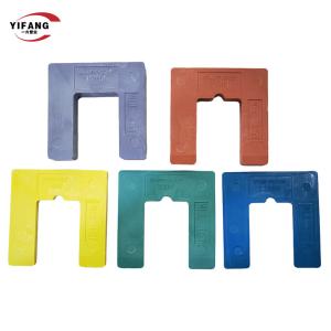 Wholesale 90x90 Stump Waterproofing Plastic Packers Window Horseshoe Packers Shim Plastic Packer for Window Stump Waterproofing Materials from china suppliers