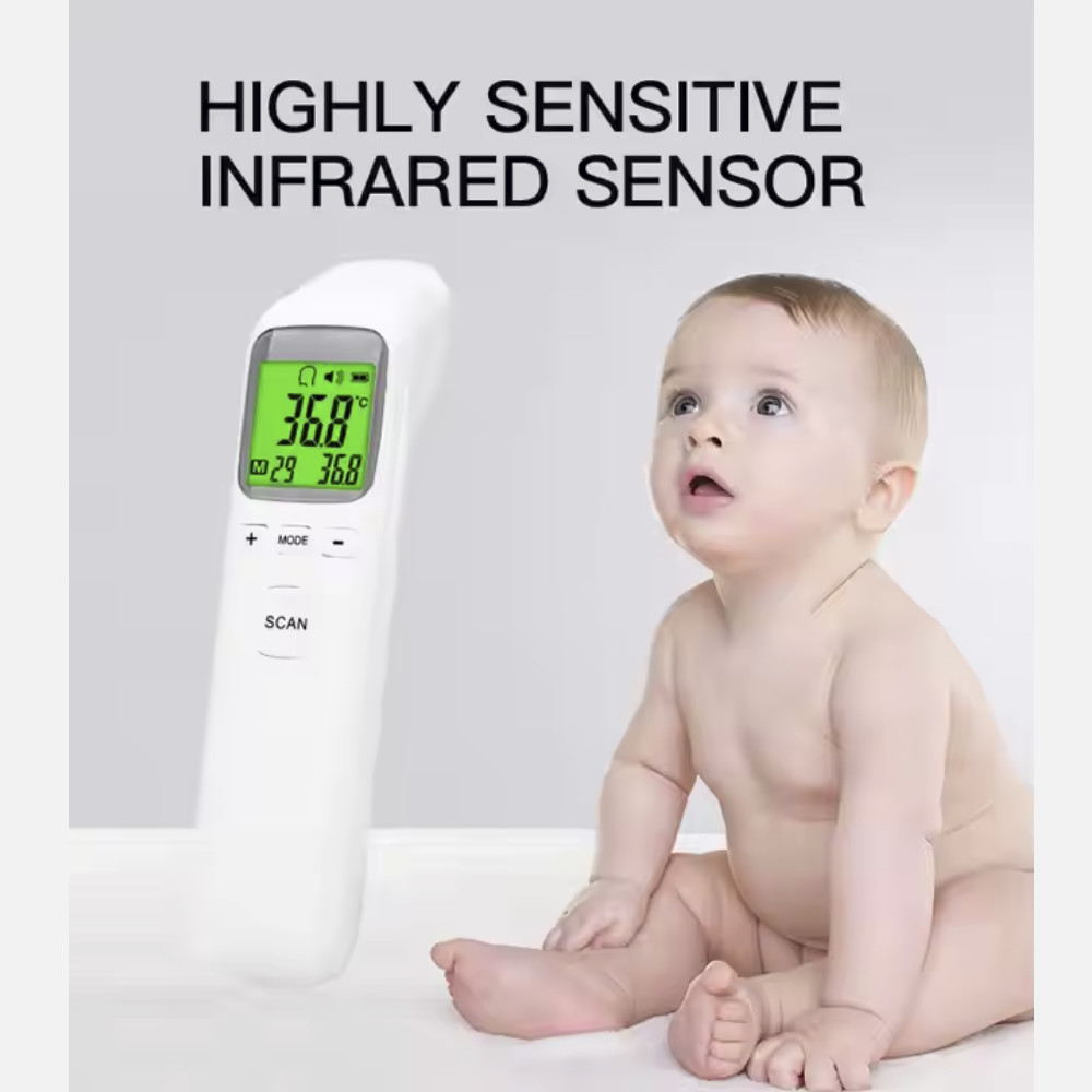 Non Contact Infrared Medical Forehead Thermometer With Auto Shut Off
