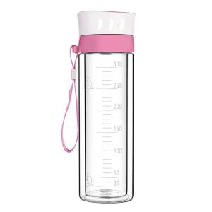Wholesale High Borosilicate Glass Water Bottle With Scale BPA Free Heat Resistant from china suppliers