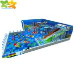 Ocean Theme Kids Indoor Playground Equipment For Scenic Spot / Pre - School