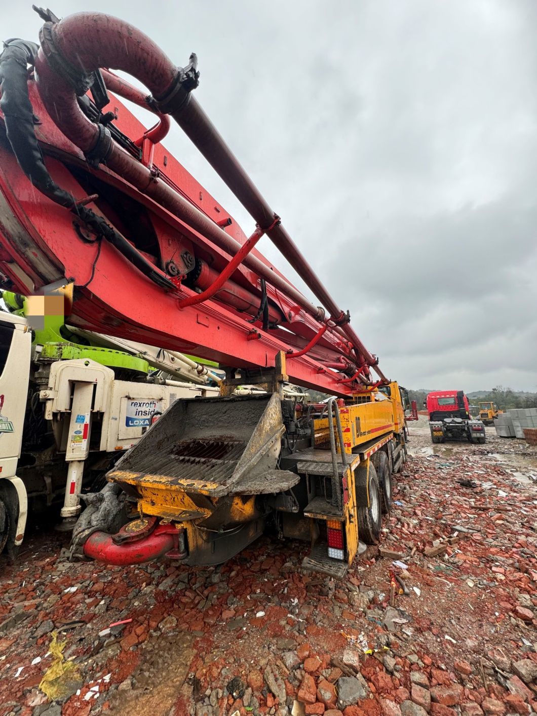 Pusmeister Concrete Pump Truck 42 Meters, The Company&prime;s Inventory Direct Sale