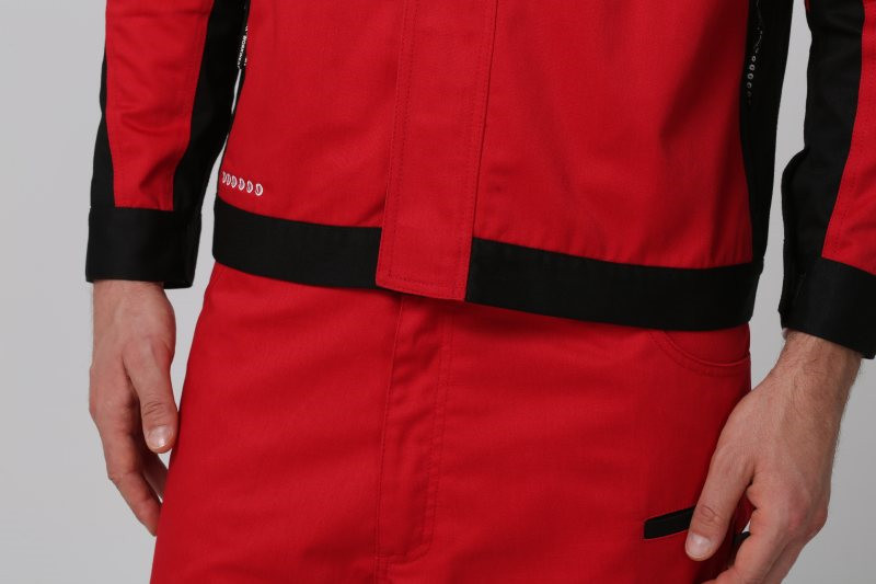 YKK Zipper 250gsm Multi Pocket Work Jacket , 65% Polyester Auto Repair Workwear