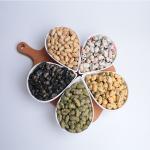 Vegan Full Natural Mixed Roasted Beans And Nuts Dried Fruit Healthy