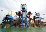 Anti UV Aqua Playground Children Water Play Slide For Hotel