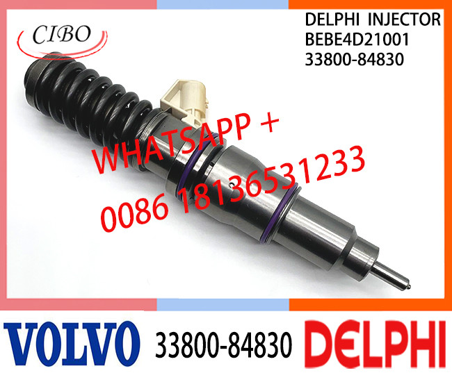 33800-84830 63229467 BEBE4D21001 Fuel engine Diesel Injector 33800-84830 BEBE4D21001 63229467 E3.18 for HYUNDAI H ENGINE
