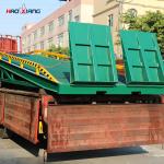 10000kg Hydraulic Mobile Dock Ramp 20T Temporary Dock Ramps