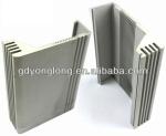 OEM Aluminium Extrusion Profile For Electrical Heat Sink Aluminium Louver