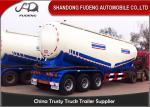 55cbm 3 Axle Dry Bulk Cement Truck Powder Transport Tanker Semi Trailer for