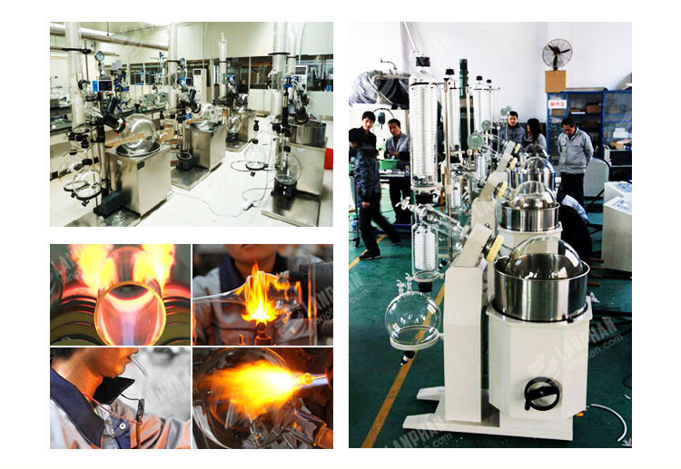 Electric 1200*600*1900mm R 1020A Lanphan Rotovap