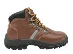 36 - 47 Size Mens Leather Safety Shoes Action Leather Mudguard Non Slipping