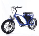 20 Inch All-in-one Wheel Fat Tire Electric Bike Front Suspension 73 Style 48V