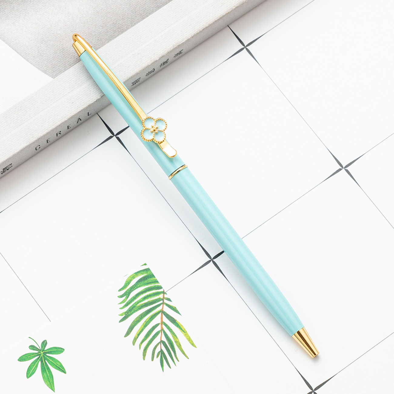 Crystal Ball Point Pen 0.7MM Gel Pen Cute Design Stationery with 240M Writing Length