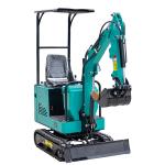 1tone Small Garden Excavator Euro5 Engine Compact Crawler Excavator PC10