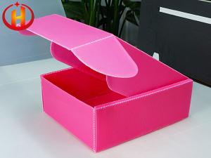 Wholesale Lightweight Pink Custom Corrugated Plastic Boxes Printable from china suppliers