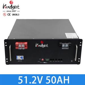 Wholesale 51V 50Ah Lithium Battery Module LiFePO4 Rack Mounted Battery Modular Unit from china suppliers