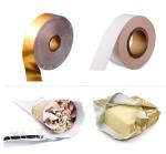 Food Printing Packaging Aluminum Foil ,75gsm Cheap Silver Color Butter Wrapping