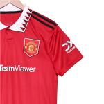 Manchester United 2022-23 Season Home Fan Version Jersey Support Group
