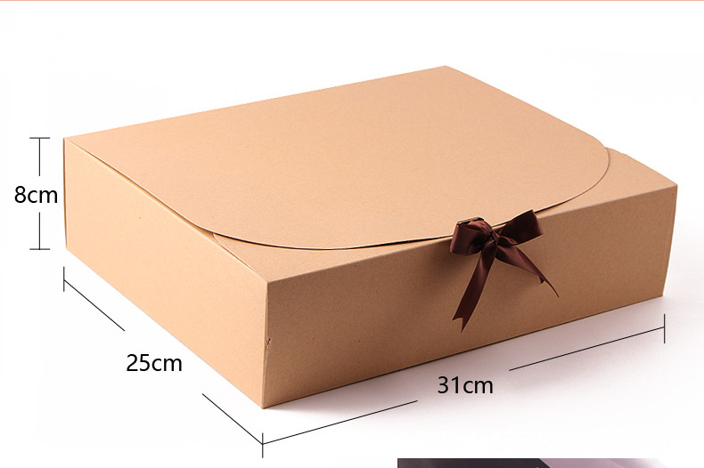 Shopping Gift Paper Shoe Clothing Storage Box Recycle Folding Gift Box with Logo