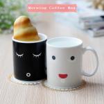 Stock Morning Heat Sensitive Color Changing Mugs For Girls And Boys