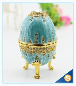 Wholesale easter egg wedding gift /wedding gift / Easter egg/ blue colour with diamond from china suppliers